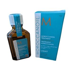 Moroccanoil Treatment Light Hair Oil For Fine or Light-Colored Hair 0.85oz 25ml